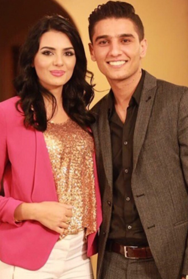 محمد عساف ولينا القيشاوي