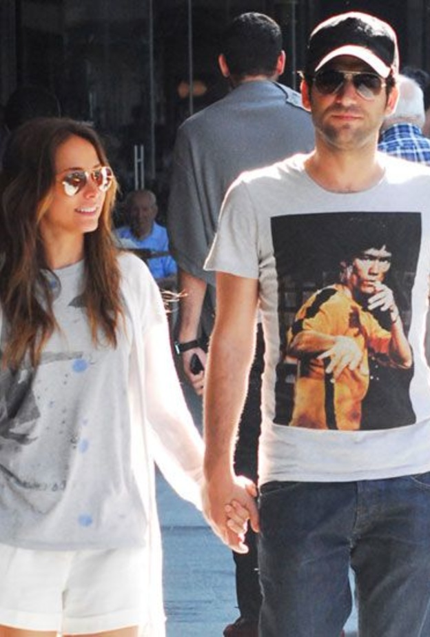 بورتشين ترزي أوغلو وحبيبها لأول مرة بعد اعلان زوجها السابق خطوبته