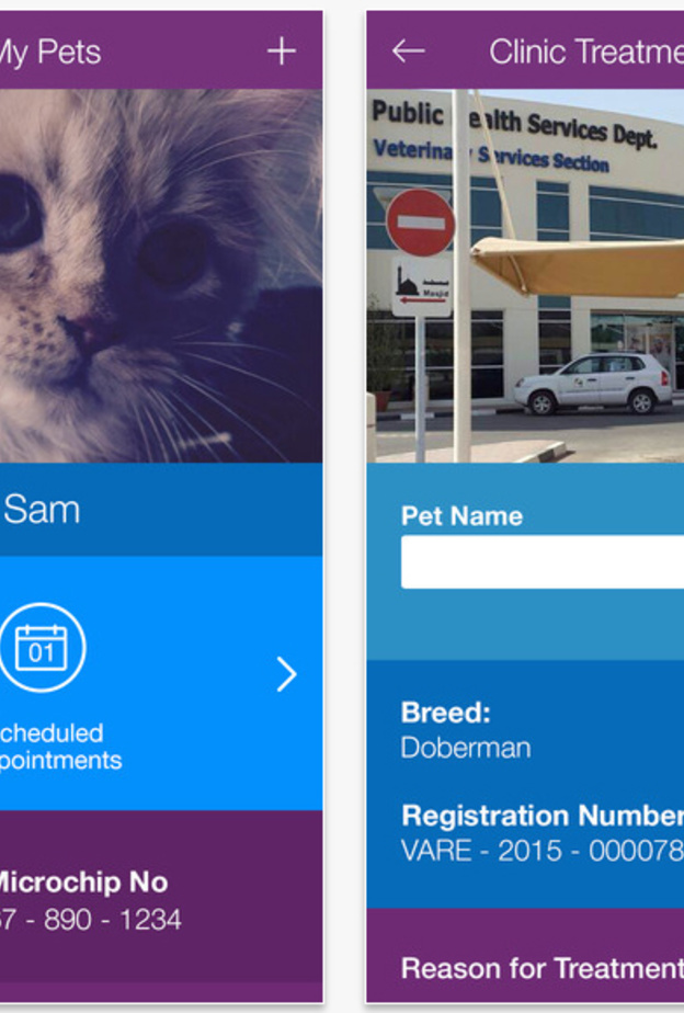 تطبيق "أليف" لرعاية الحيوانات الأليفة في دبي