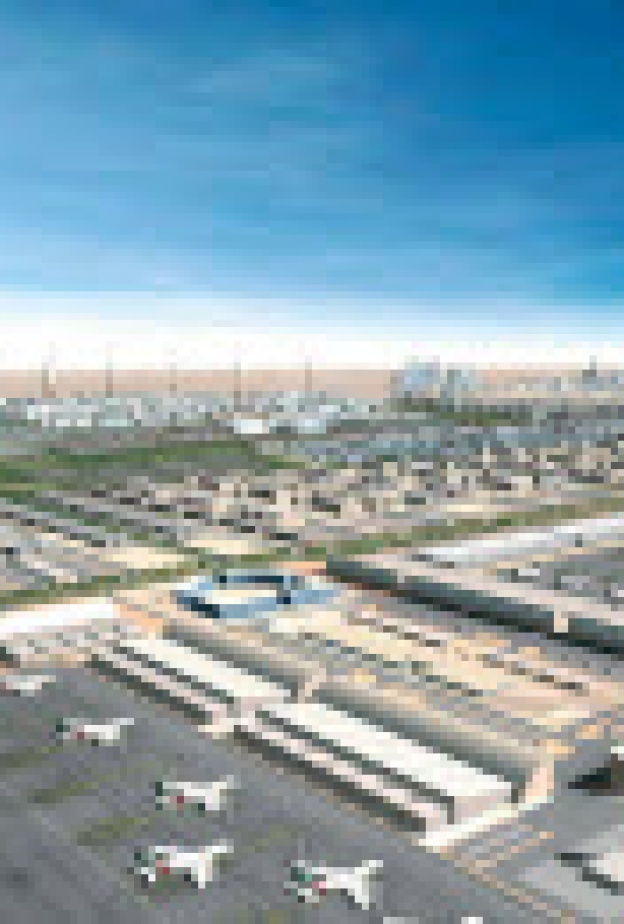 بـدء تصميم المرحلة الثانية من مطار آل مكتوم الدولي