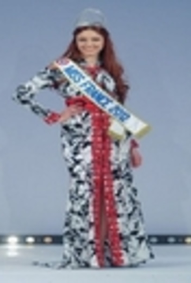 ملكة جمال فرنسا تفجر سحر القفطان المغربي