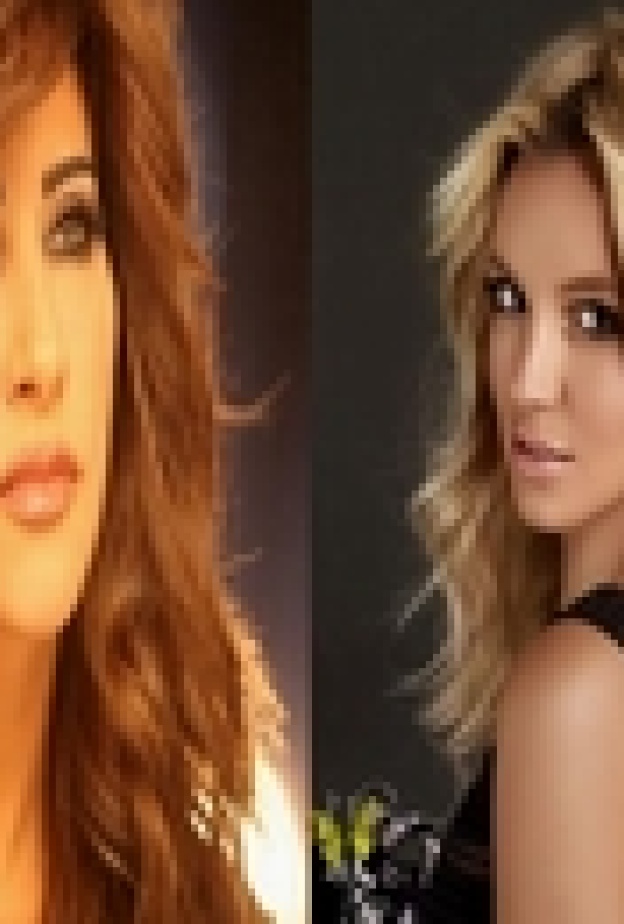 نجوى كرم وبريتني سبيرز معا في حفل بدبي