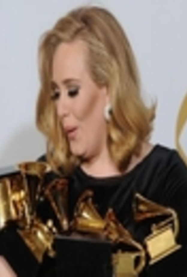 أديل تتألق في حفل توزيع جوائز غرامي