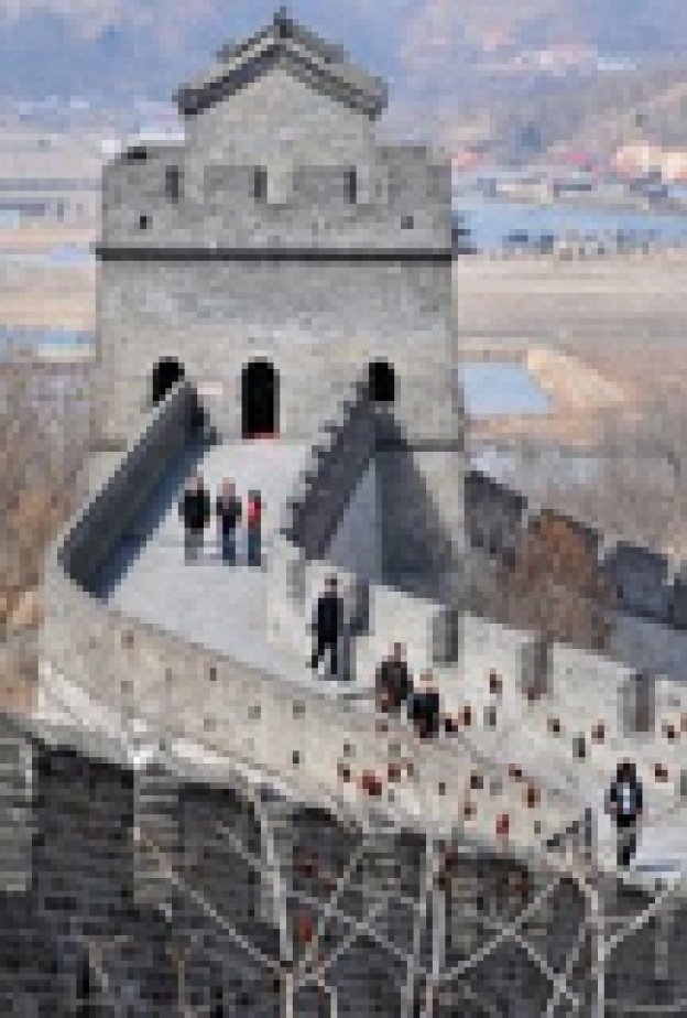 ظهور اجزاء جديدة من سور الصين 