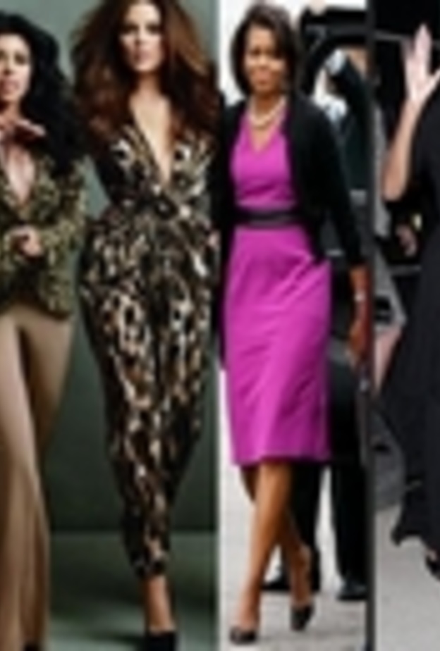 الشقيقات كارداشيان يهاجمن أناقة ميشيل أوباما 