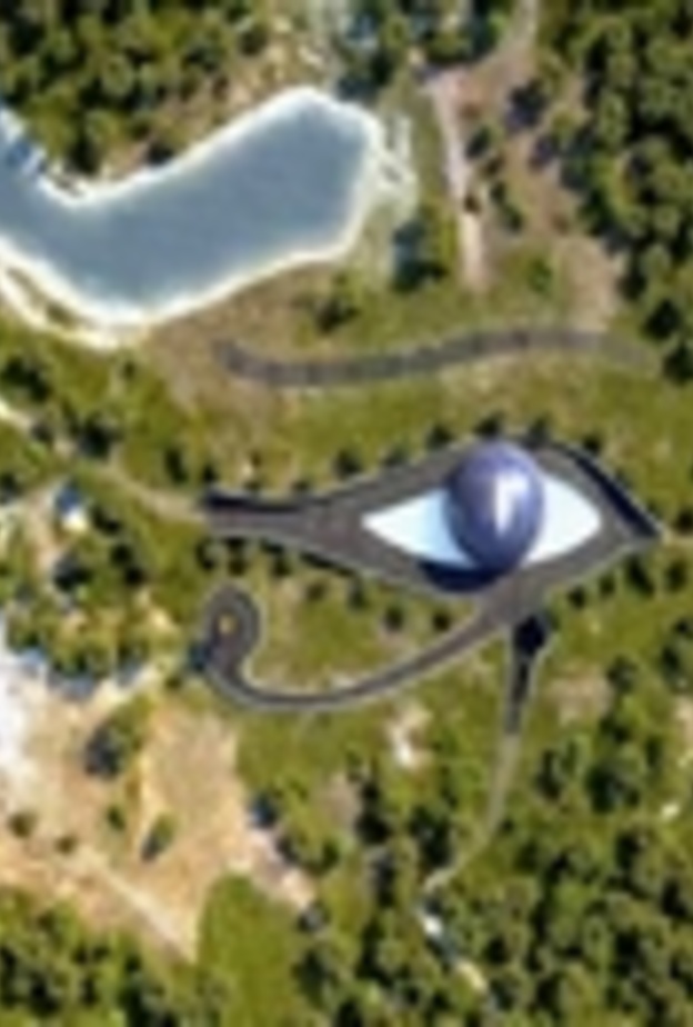 منزل على شكل عين حورس هدية نعومي كامبل في عيد ميلادها