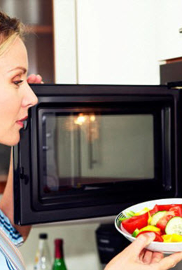 الطبخ بالميكروويف آمن