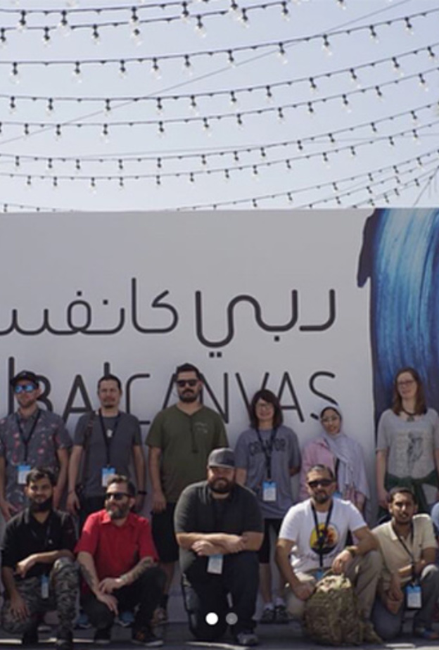 اليوم .. انطلاق مهرجان "دبي كانْفَس" 2018 ..  للرسم ثلاثي الأبعاد 