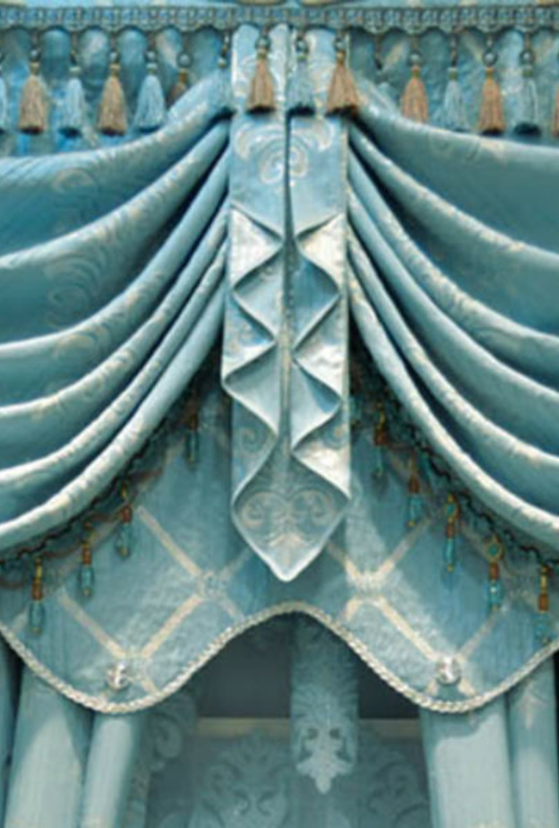 بالصور، الستائر الفخمة للنوافذ الواسعة
