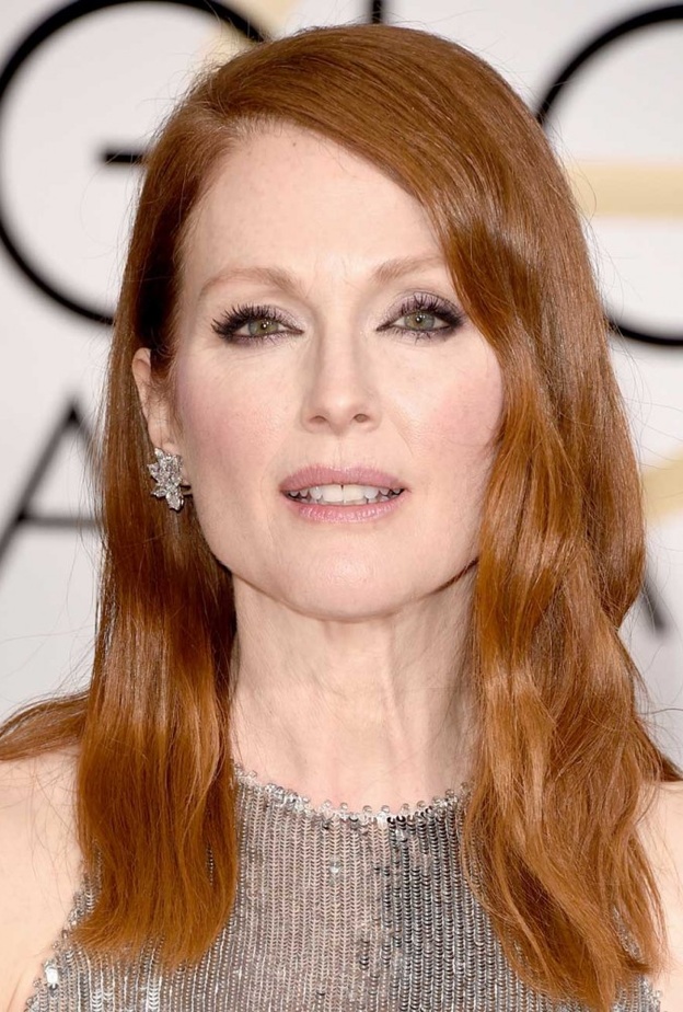 Julianne Moore Chopard at 2015 Golden Globes