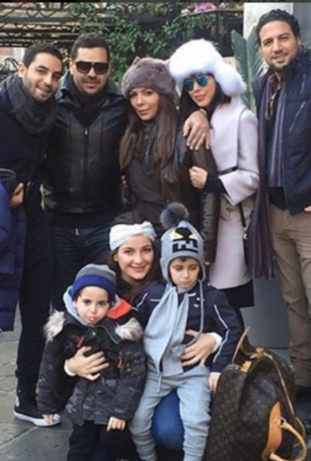 عائلة اصالة تستقبل العام الجديد في روما