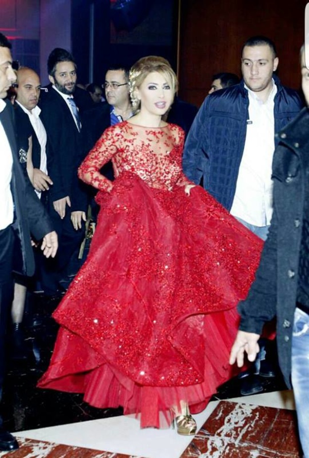 نوال الزغبي في الفستان الكبير