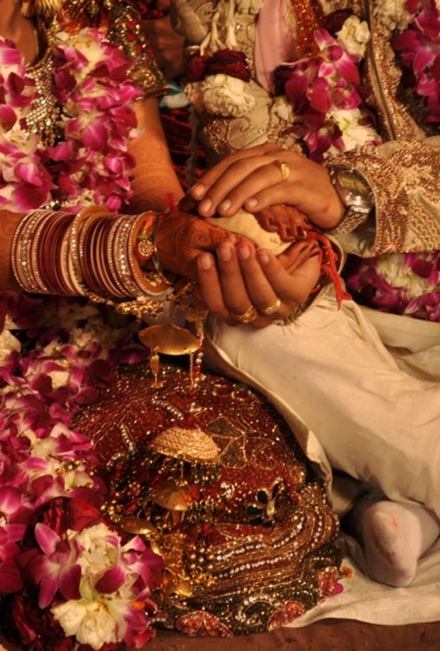  الزفاف الهندي جذب حامد وعروسه