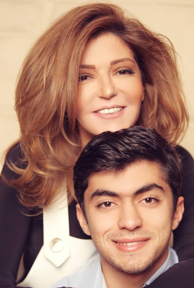 سميرة سعيد مع ابنها شادي