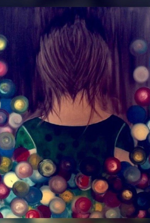  من لوحات نورة