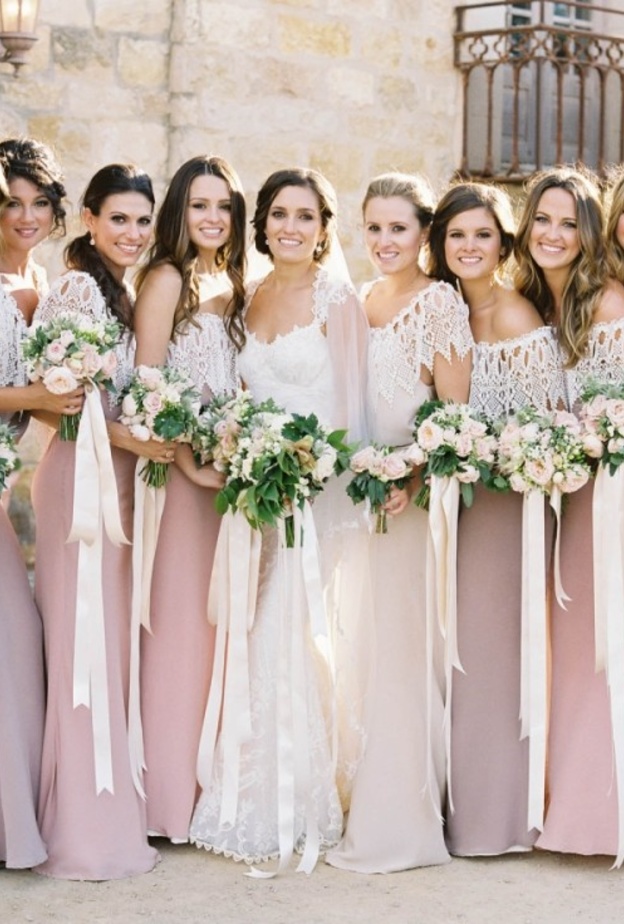 Bridesmaid Light Shades Dress