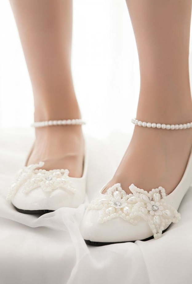 نعومة الكعب المسطح