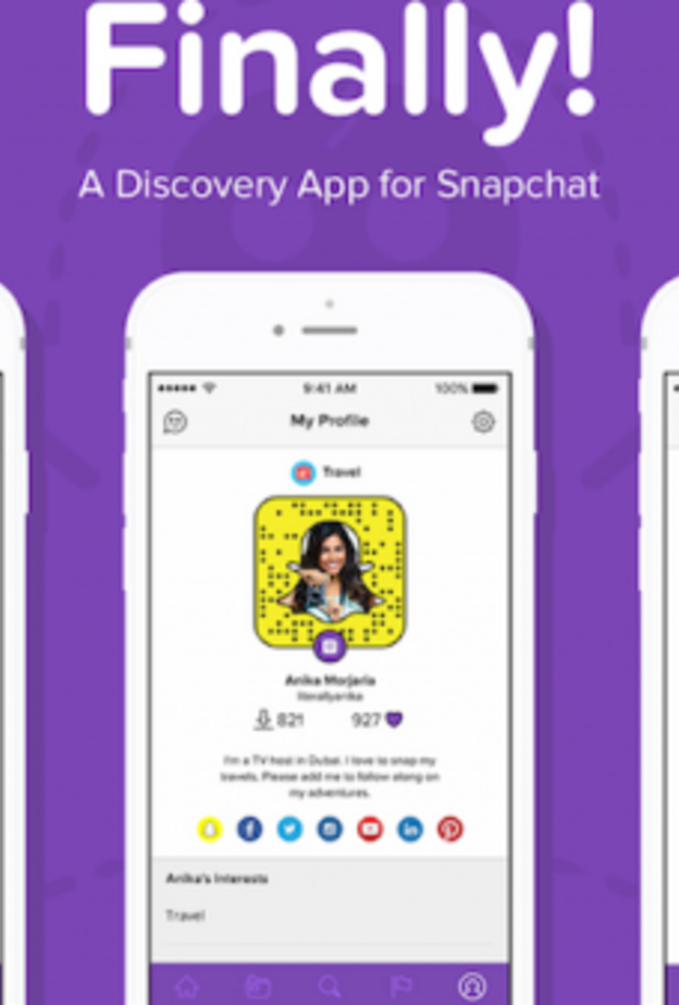 تطبيق GhostCodes لاستكشاف اشخاص جدد على سناب شات