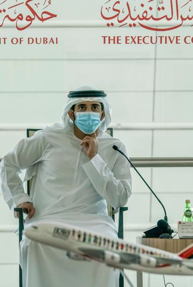 حمدان بن محمد: مطار دبي قلب العالم النابض وأبشركم "الأمور طيبة"