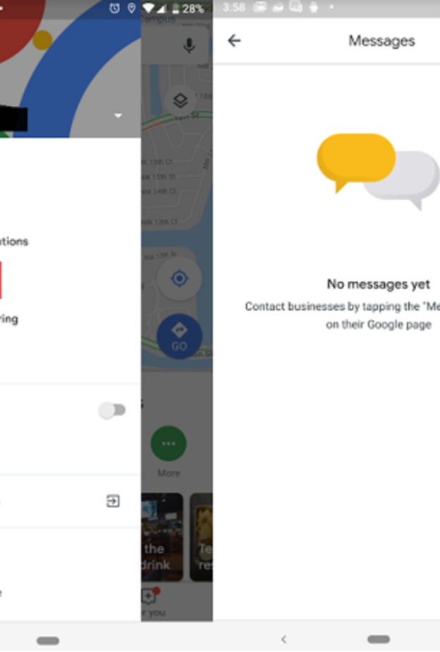 جوجل تضيف ميزة الرسائل إلى خرائطها