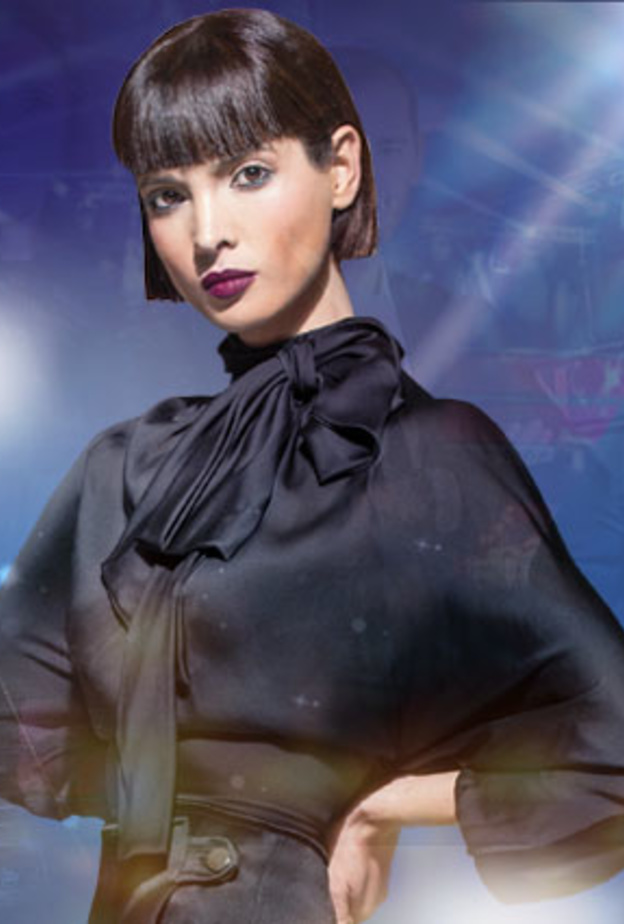 عارضة الأزياء العالمية هناء بن عبد سلام احدى أعضاء لجنة تحكيم برنامج فاشيون ستار