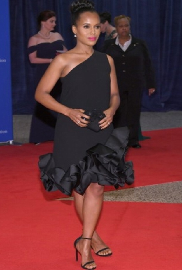 كيري واشنطن حامل في طفلها الثاني