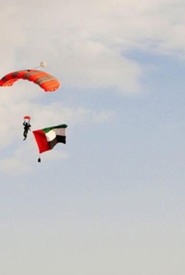 قوات الأمن الخاصة شاركت في الاحتفال باليوم الوطني الإماراتي