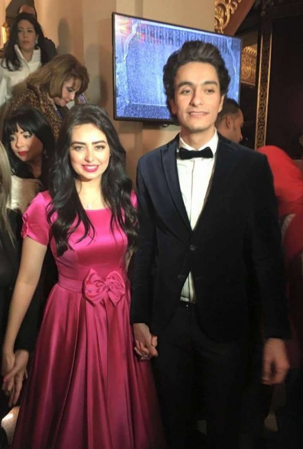 محمد محسن وهبة فى حفل الخطوبة