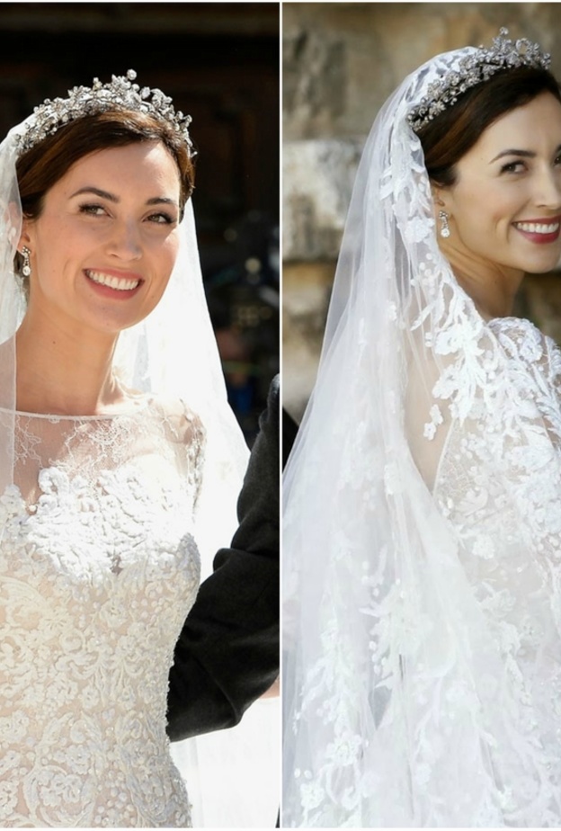 فستان زفاف اميرة لوكسمبورغ كلير لادماتشر