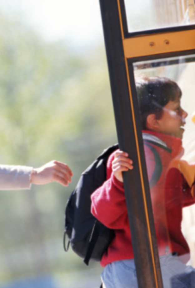 الاختناق في باص المدرسة