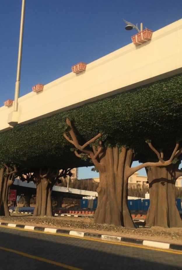 جسر هلال النخلة جميرا دبي