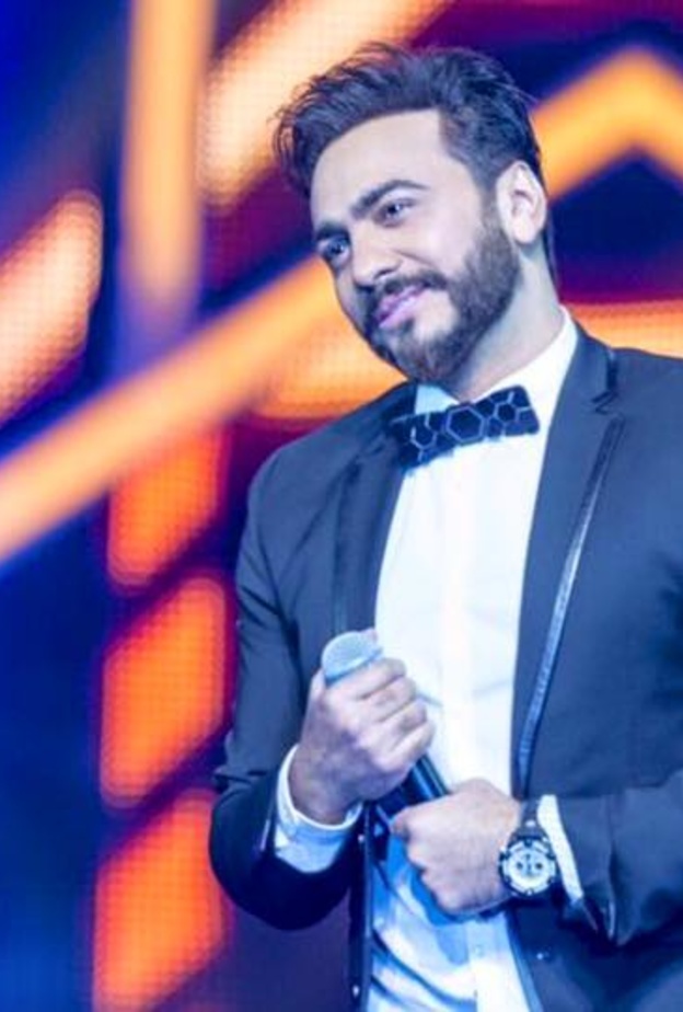 تامر حسني في أحدث حفلاته