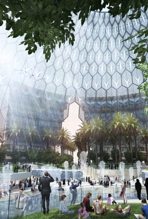 ساحة وصل .. المركز الرئيس لموقع إكسبو 2020