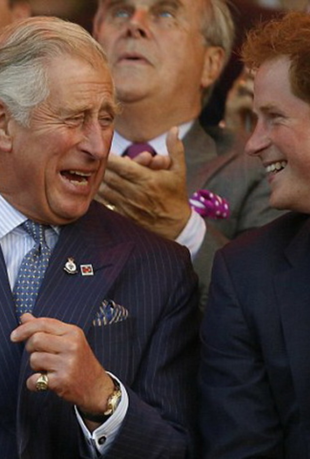 الأمير تشارلز والأمير هاري