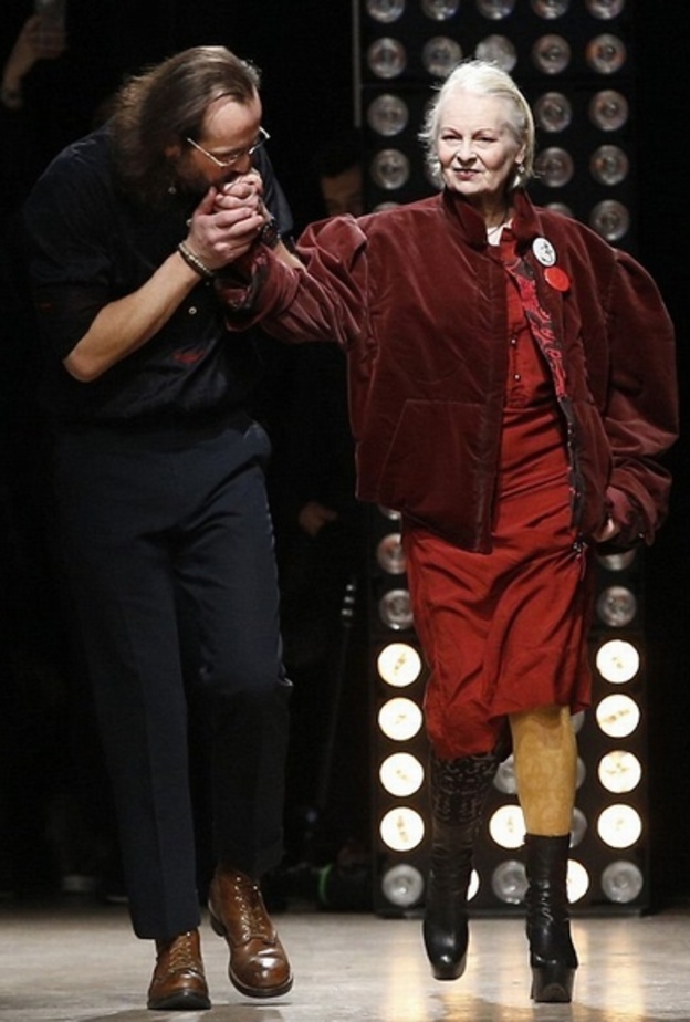 Vivienne Westwood with Andreas Kronthaler