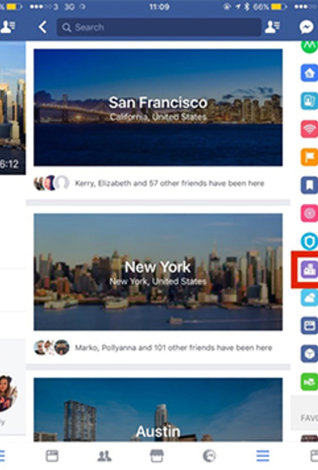 دليل المدن .. ميزة جديدة تعنى بالتخطيط للسفر والرحلات من فيسبوك