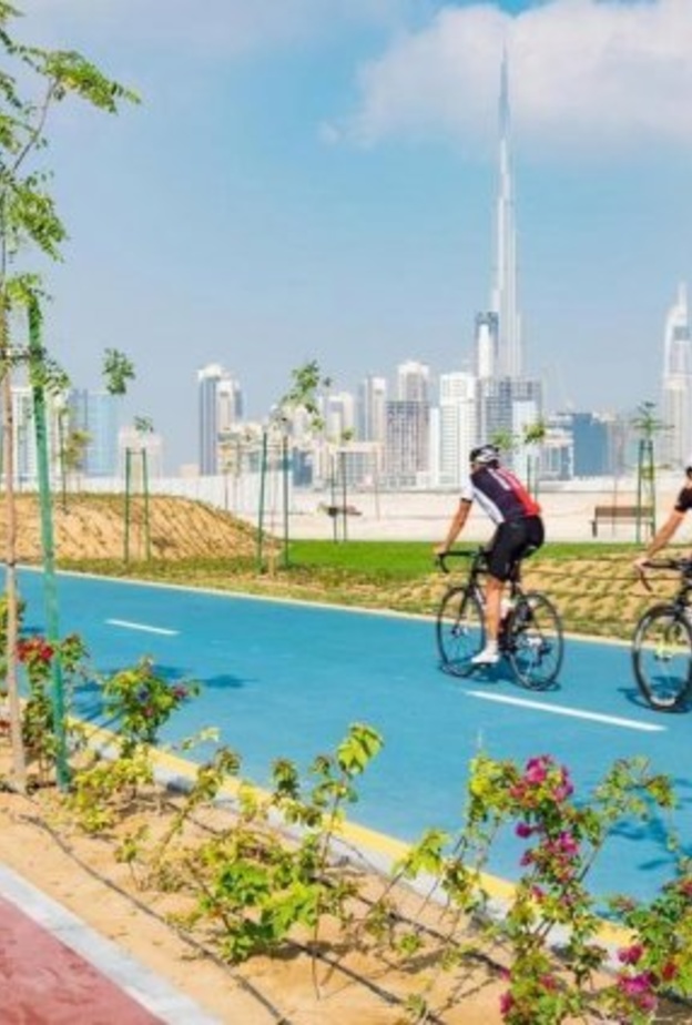 تعرفوا على القواعد الإرشادية لمستخدمي مضامير الدراجات الهوائية في دبي