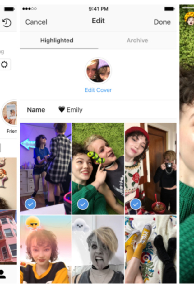 أرشيف القصص الحية .. جديد انستقرام !