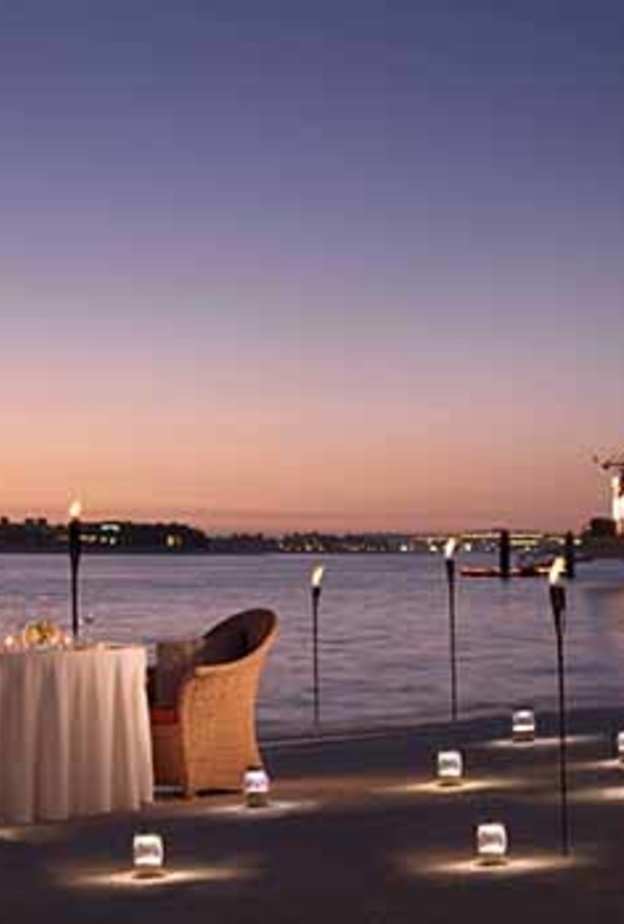 عشاء خاص مصمم بأجواء الطبيعة نكهات من المحيط