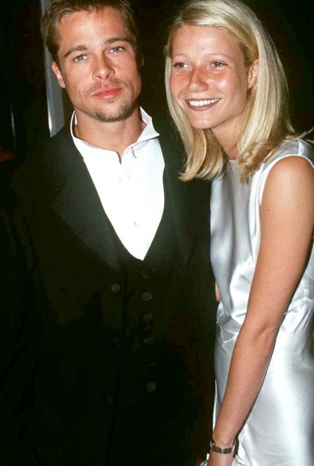 جوينيث بالترو  وبراد بيت