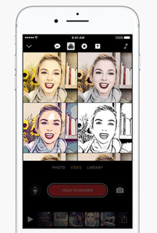 Clips .. تطبيق من أبل لإنشاء مقاطع فيديو إحترافية
