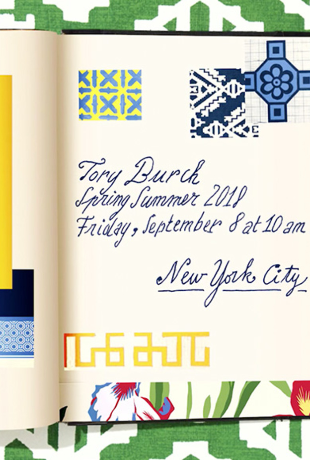 بث مباشر لعرض أزياء Tory Burch