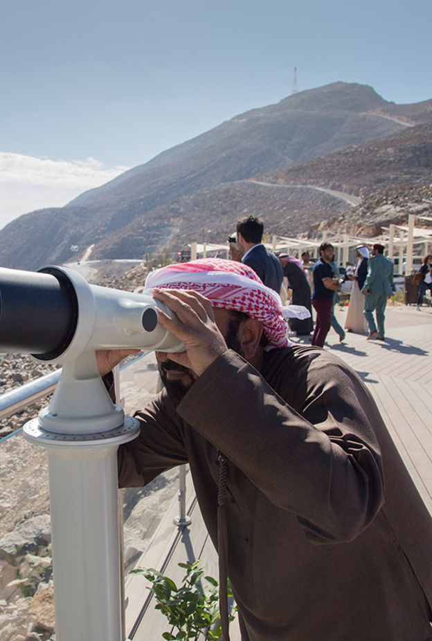 حديقة منصة المشاهدة في جبل جيس .. الأعلى في الإمارات