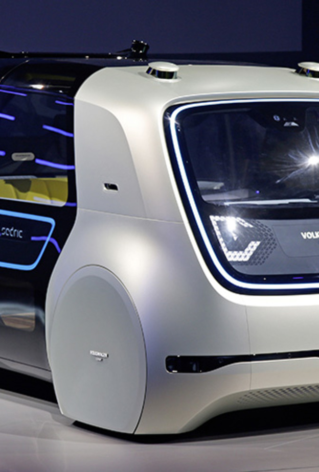 #فيديو : هذا هو نموذج فولكسفاجن للسيارات ذاتية القيادة ..