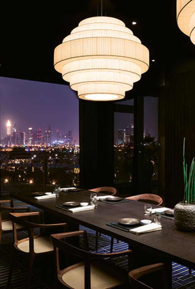 مطعم هوسيكي في بولغري دبي .. جوهرة المطاعم اليابانية