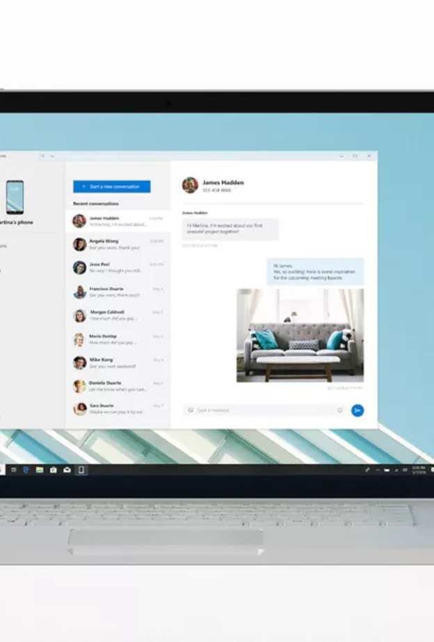 قريباً : الهاتف الذكي مرآة في الكمبيوتر بنظام زيندوز 10