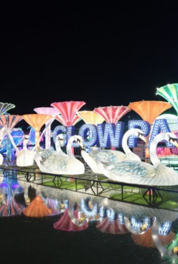 افتتاح حديقة دبي المتوهجة في موسمها الرابع