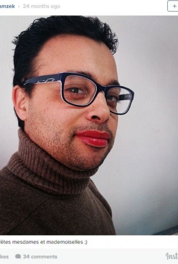 شباب يستجيبون لحملة "أيها الرجال ضعوا أحمر الشفاه"