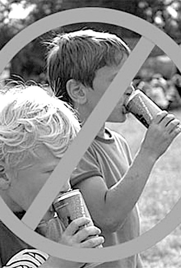 امنع المشروبات الغازية والطاقة عن اطفالك  . 