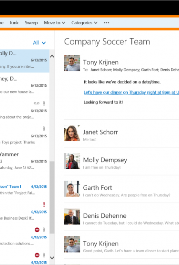 Outlook يطلق عدد من الميزات الجديدة